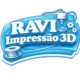 logotipo ravi impressão 3d