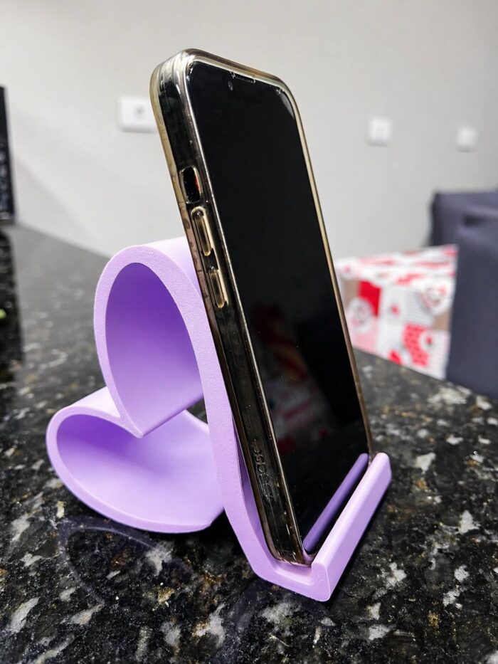 Suporte de Celular Forma de Coração - Imagem 3