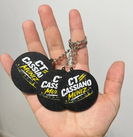 Sua arte Pode Virar Chaveiro Personalizado